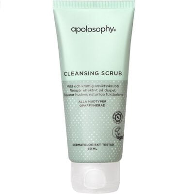 Apolosophy cleaning scrub