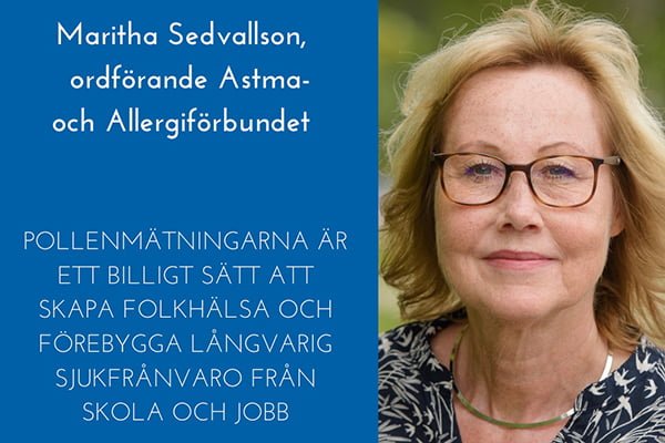 Maritha Sedvallsons porträtt och citat