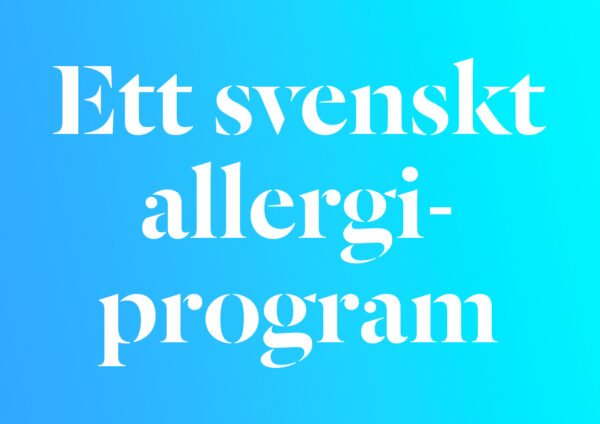 Ett svenskt allergiprogram – bild