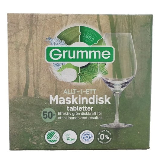 grumme Maskindisktabletter 50 small