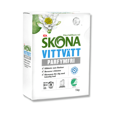 ICA SKONA Vittvätt pulver