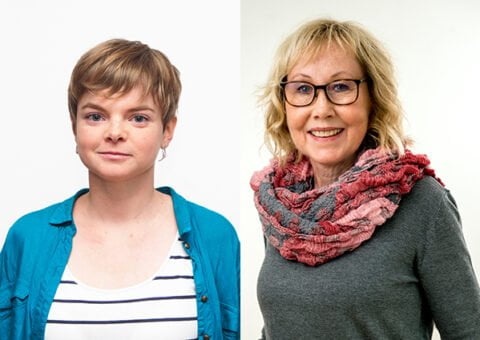 Debatt med Maritha och Freja