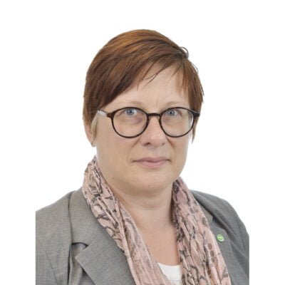 Margareta Fransson (MP) svarar på frågor om allergivården