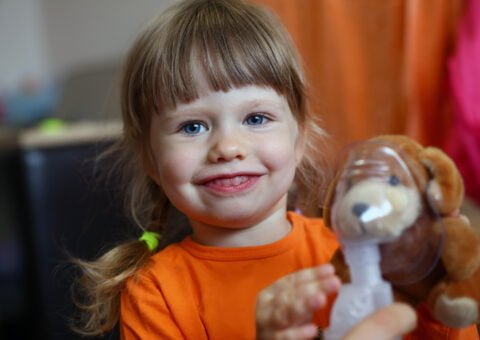 Hopp för barn med svår astma