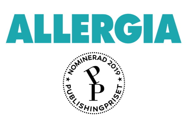 Allergia nominerad till publishingpriset