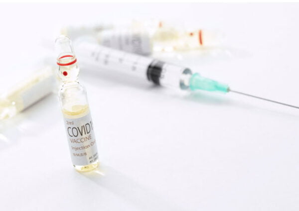 Bild som visar covid-19-vaccin