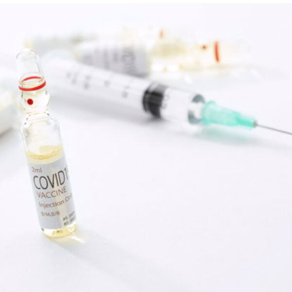 Bild som visar covid-19-vaccin